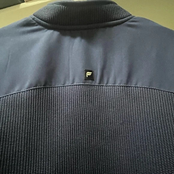 Fabletics navy blue scrub jacket - Picture 4 of 4